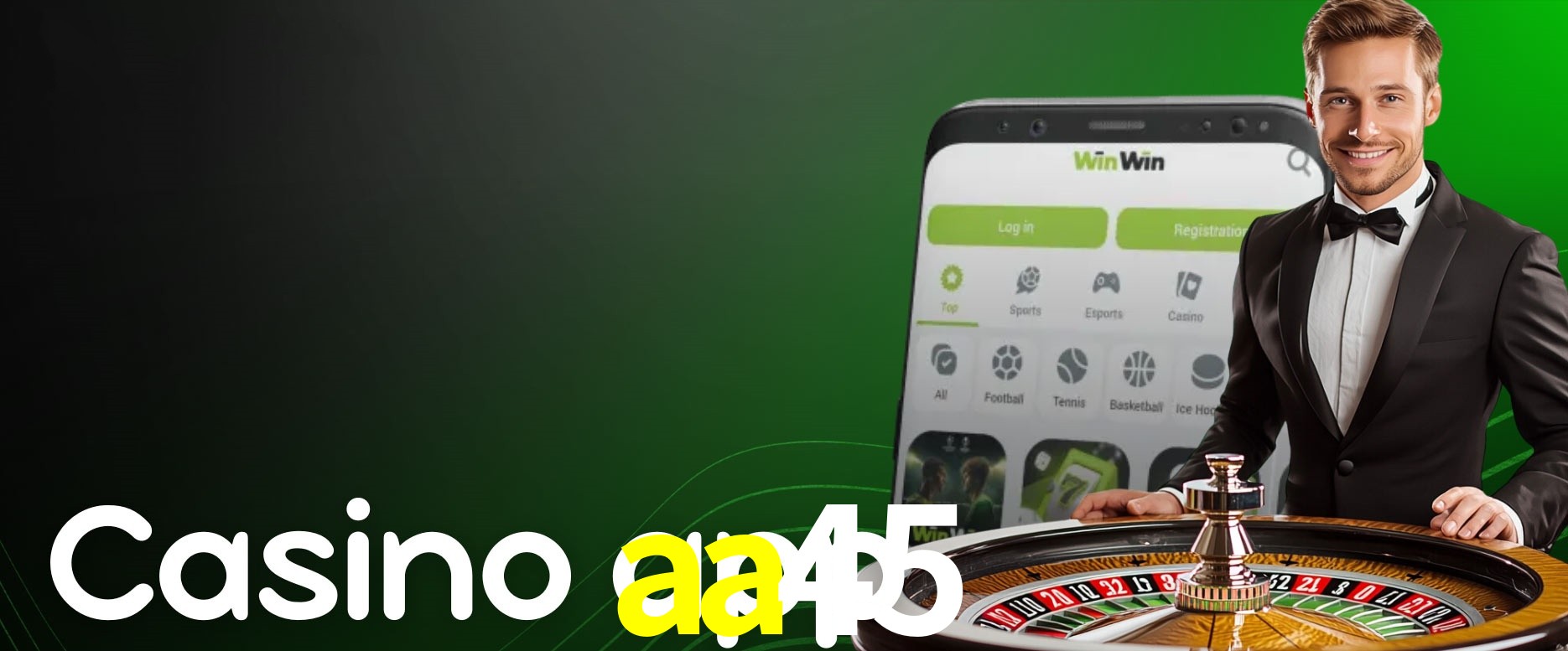 APP oficial da aa45 para mobile